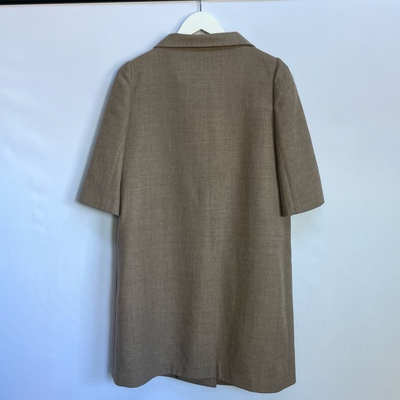 Like New Ann Taylor Virgin Wool Longline Jacket Coat size M - Picture 6 of 6